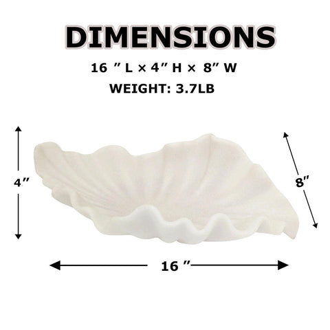 CSjihua scalloped-edge bowl adds texture to entryways and coffee tables