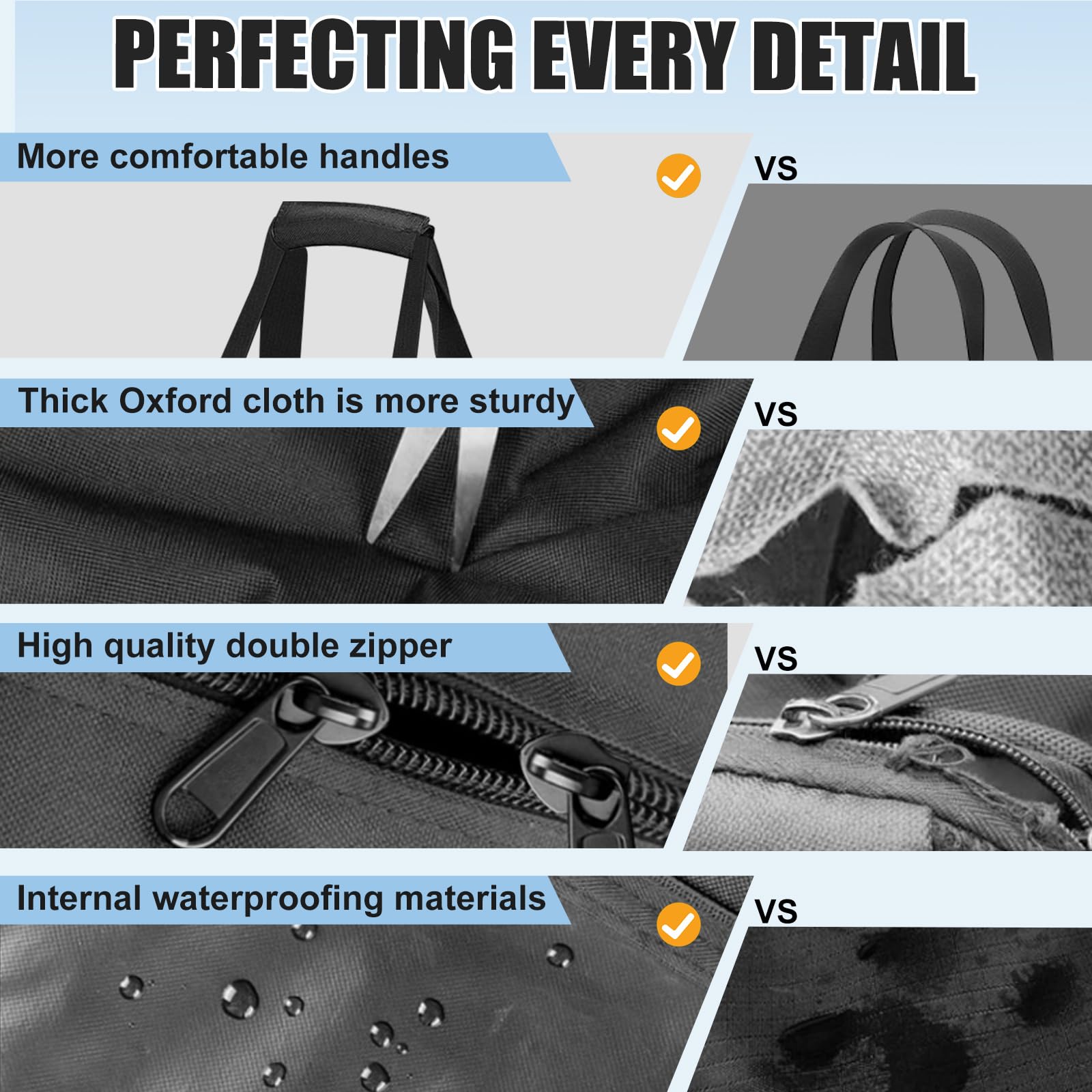Durable CSOKRE storage bag supporting travel and gear organization.