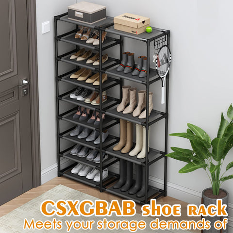 CSXGBAB tall rack large capacity image emphasizing entryway organization