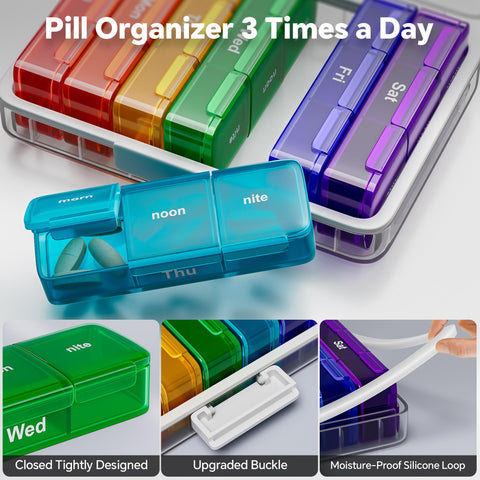 CTIME compact medical case fits bags, purses, and backpacks.