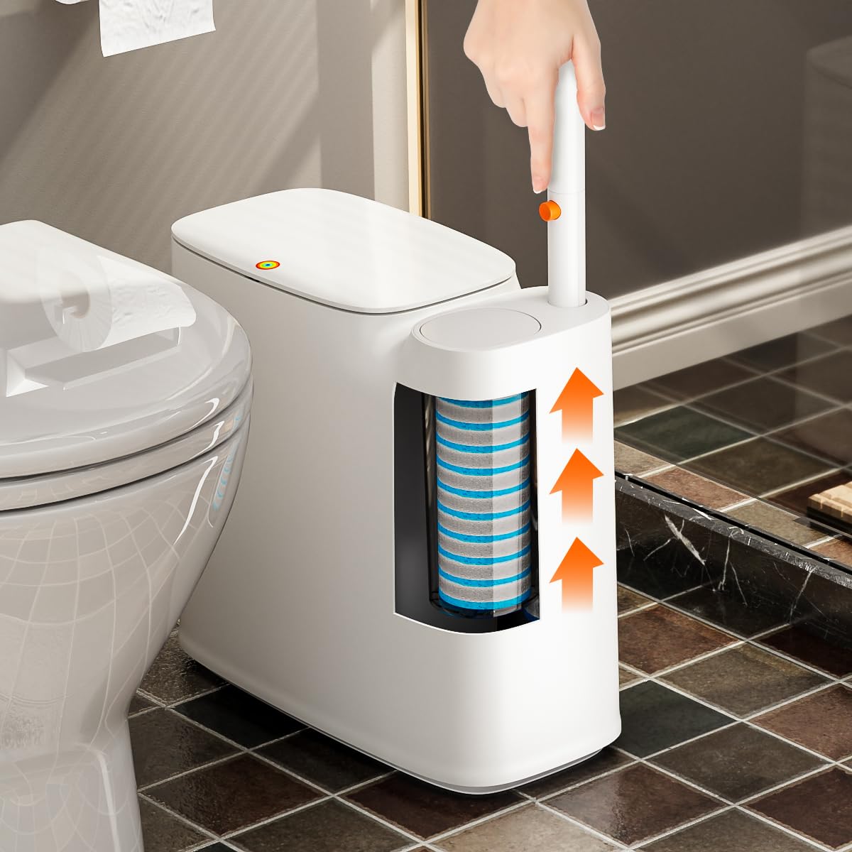 CTIME disposable brush wand refill for quick maintenance