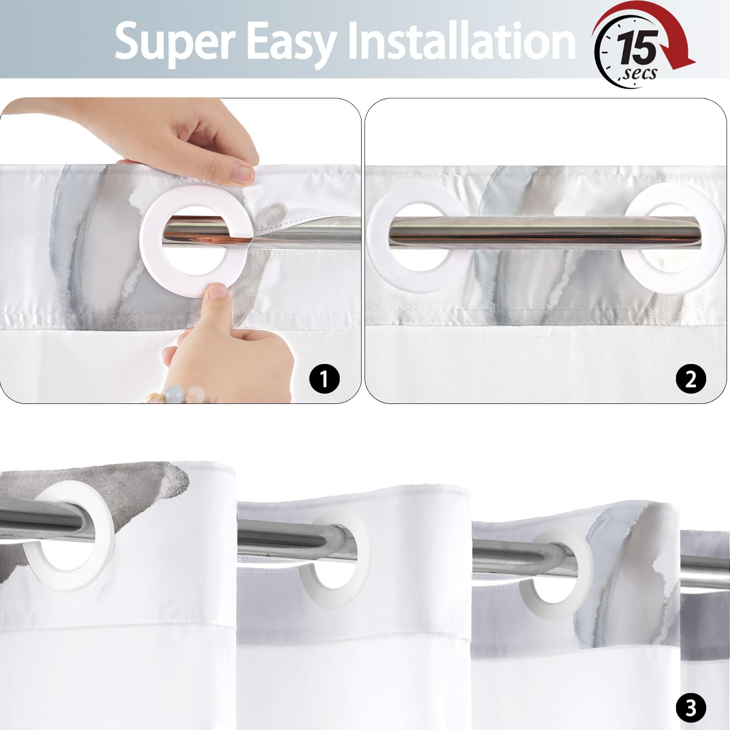 CTOTSYC snap-in liner with magnets seals against leaks