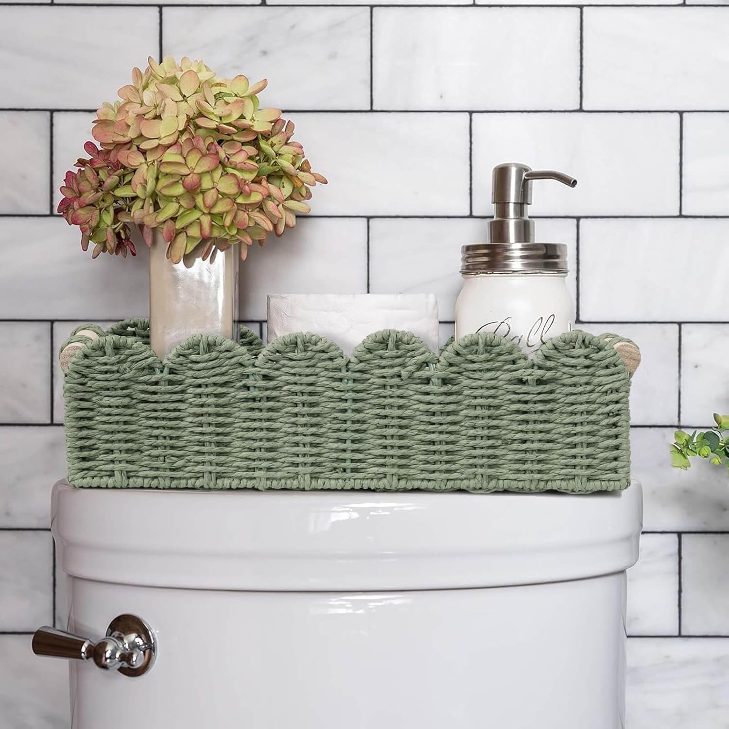 CubesLand woven paper rope texture emphasizes eco-friendly durability