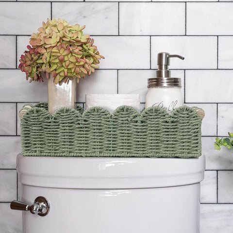 CubesLand woven paper rope texture emphasizes eco-friendly durability