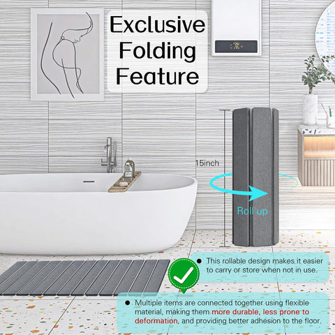 Cuckan diatomite quick-dry surface absorbs moisture rapidly after showers.