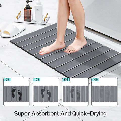 Cuckan foldable mats fold flat for easy storage.