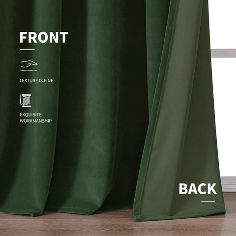 CUCRAF sunlight-blocking curtain layer delivers strong blackout for evenings.