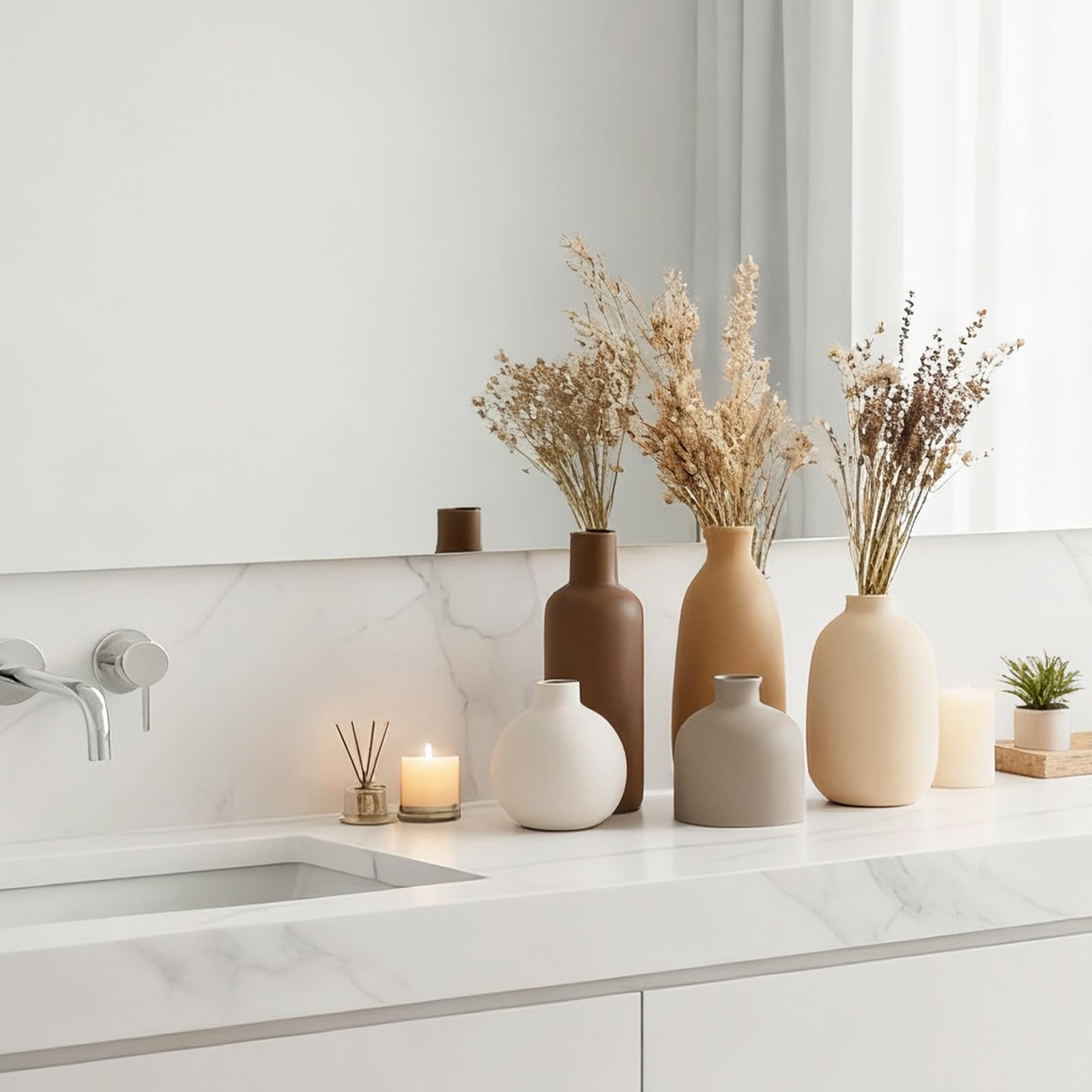 CUCUMI vase set 5 kitchen bedroom decor for stylish surfaces