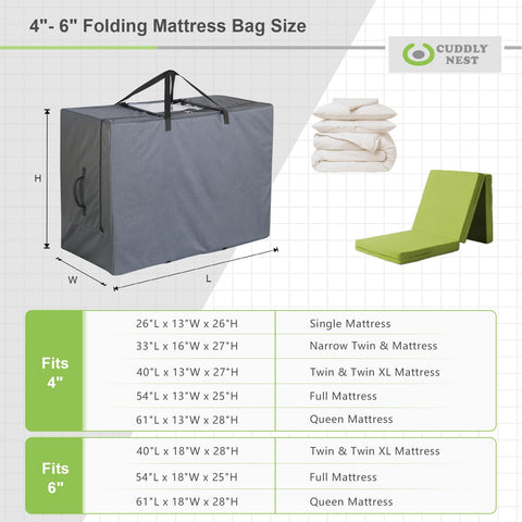 Cuddly Nest see-through window view, quick content check without unzipping