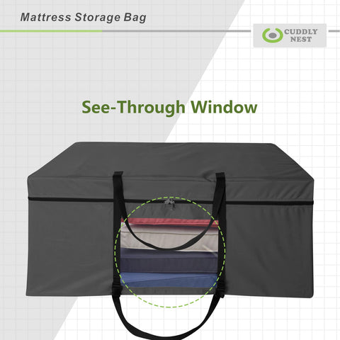Cuddly Nest reinforced handles and strap system enable secure solo carrying.