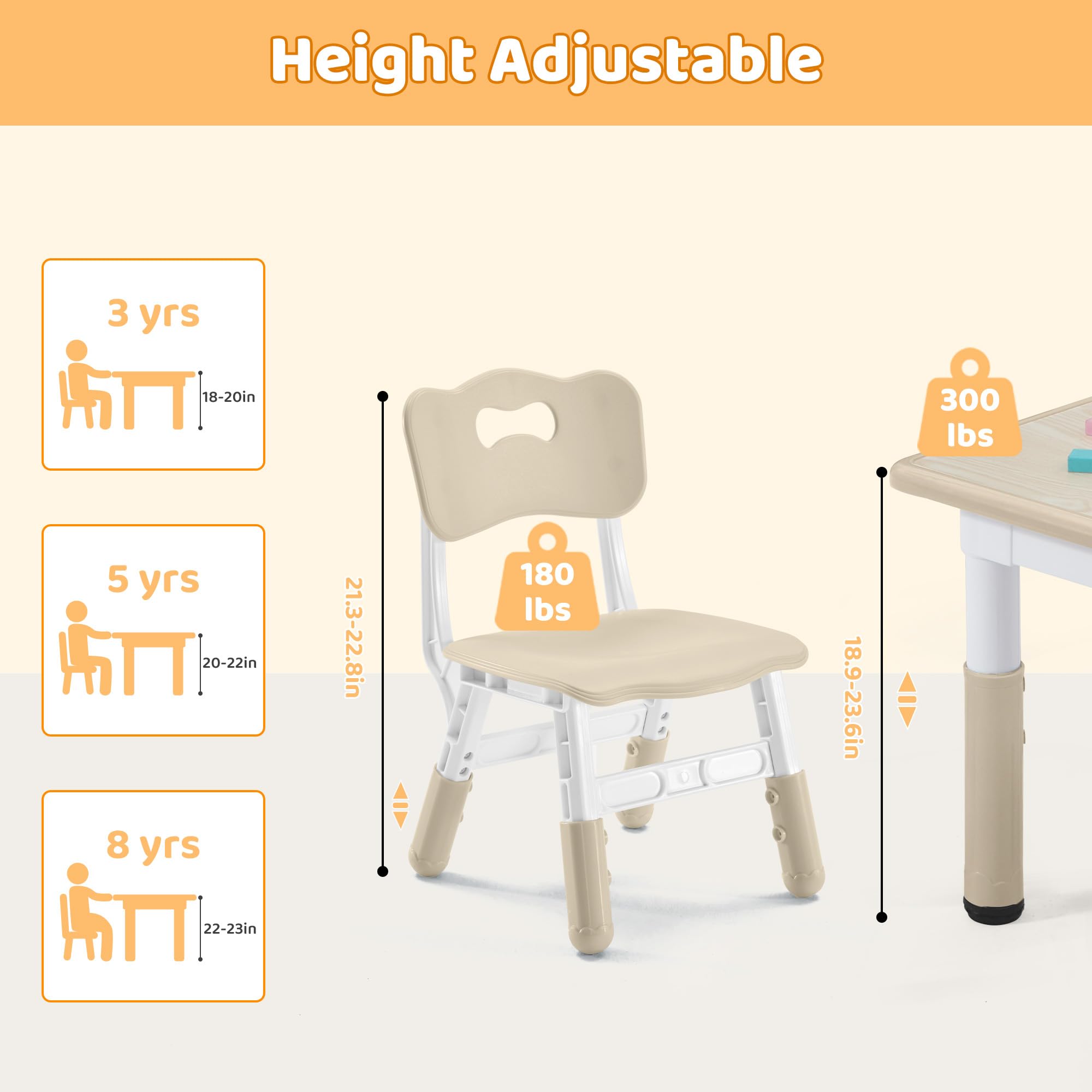 CuFun anti-scratch arc corners protect delicate skin during active play.