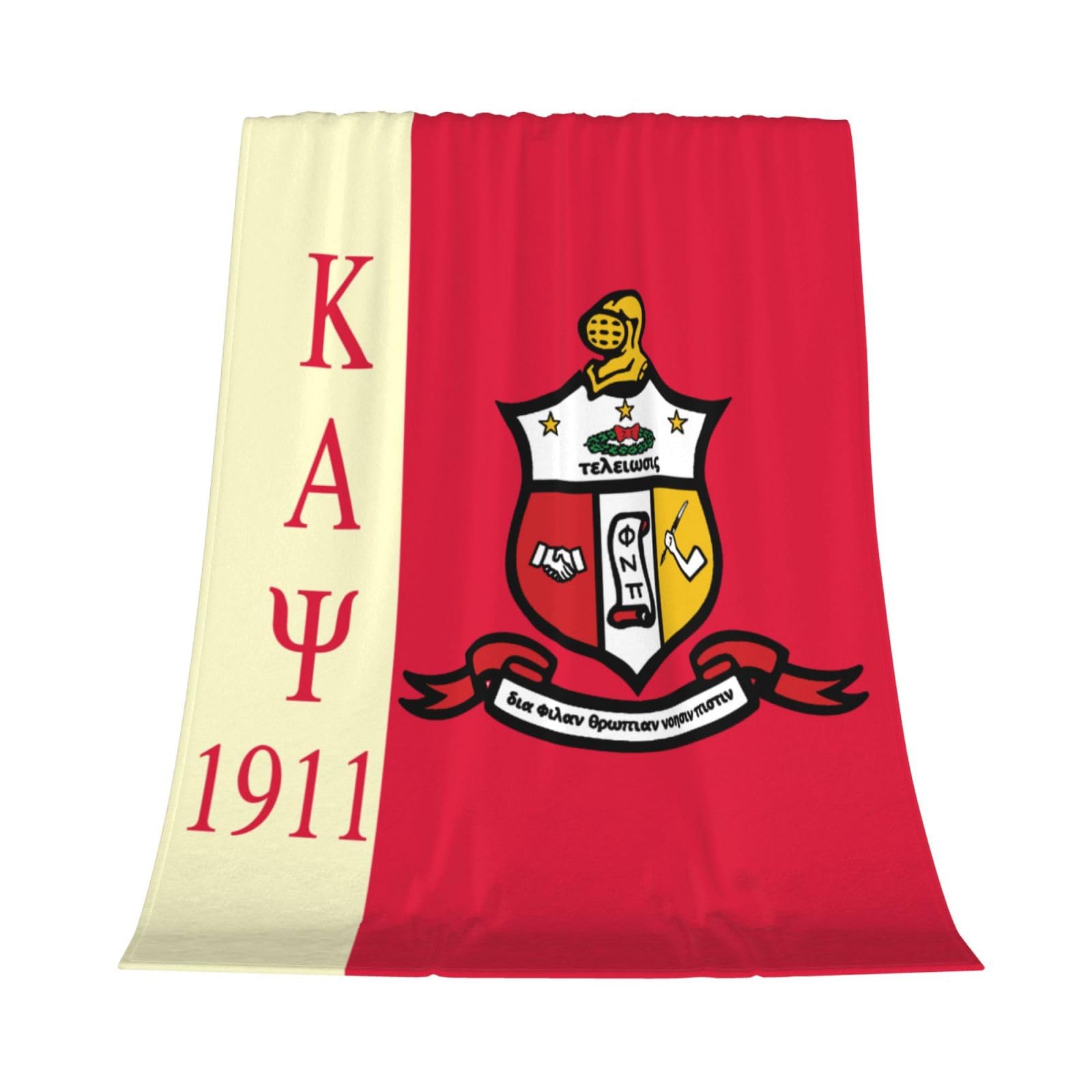 Cugeiwodh fraternity blanket close-up shows ultra-soft anti-pilling fabric for cozy nights.