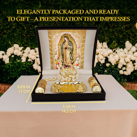 Cuitaxi arras gift box ready to present to the bride and groom
