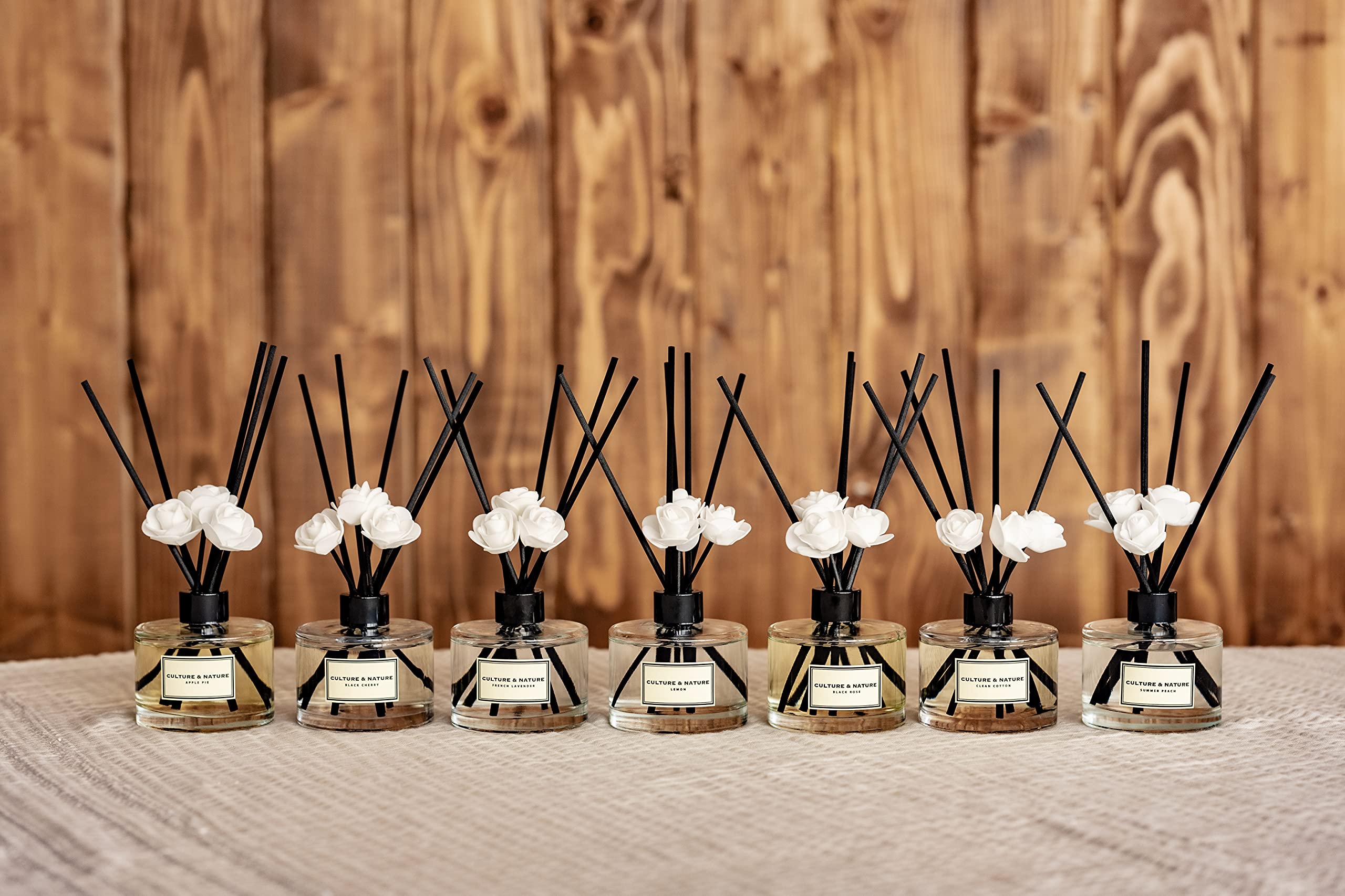Culture & Nature reed diffuser gift idea with chic decor and aroma