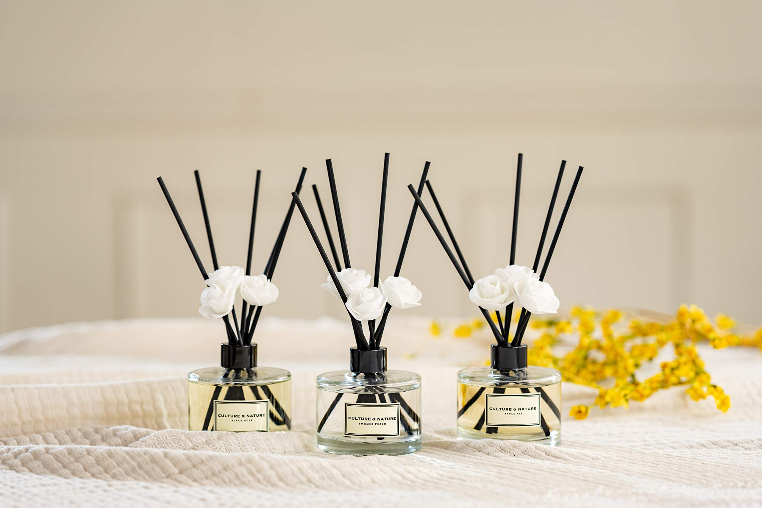 Diffuser in a room ambience setup for bedrooms or living areas.