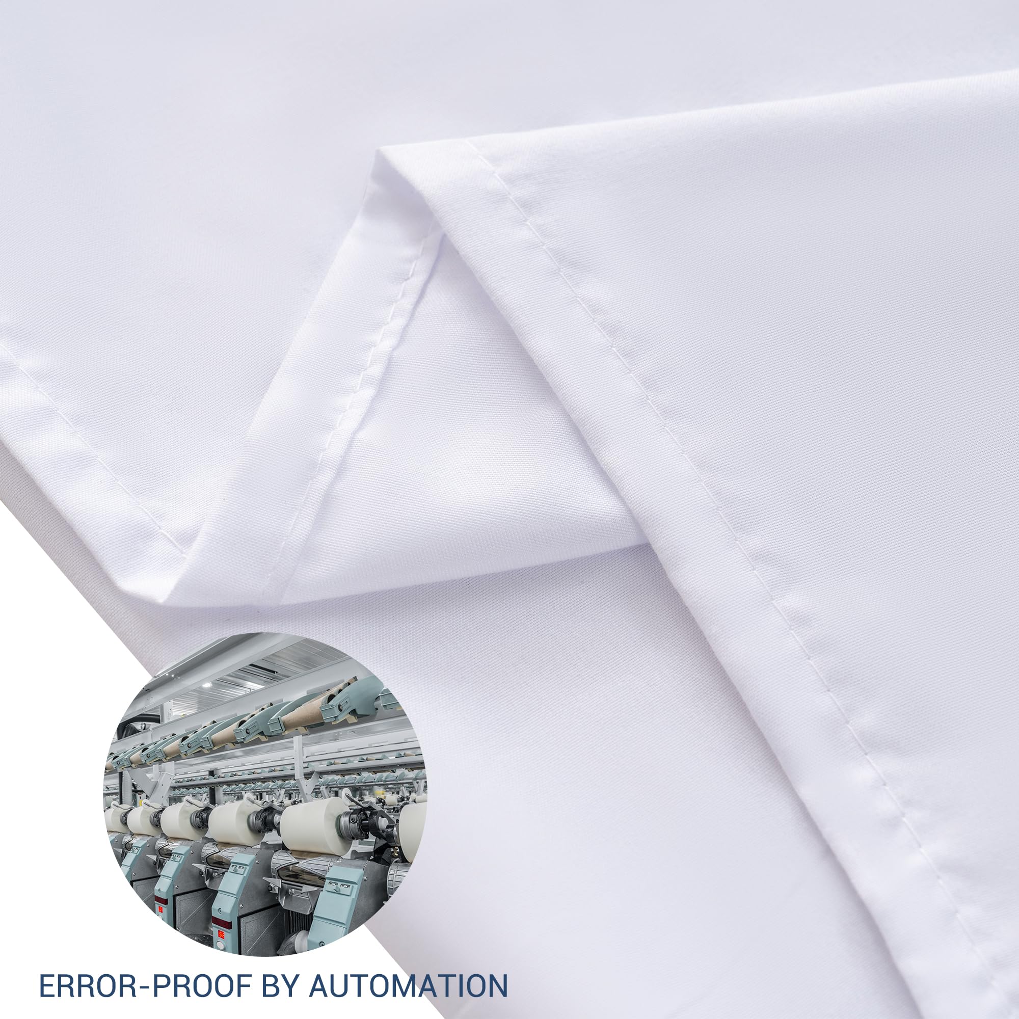 CULVE envelope-closure pillowcase keeps pillows neat without a zipper.