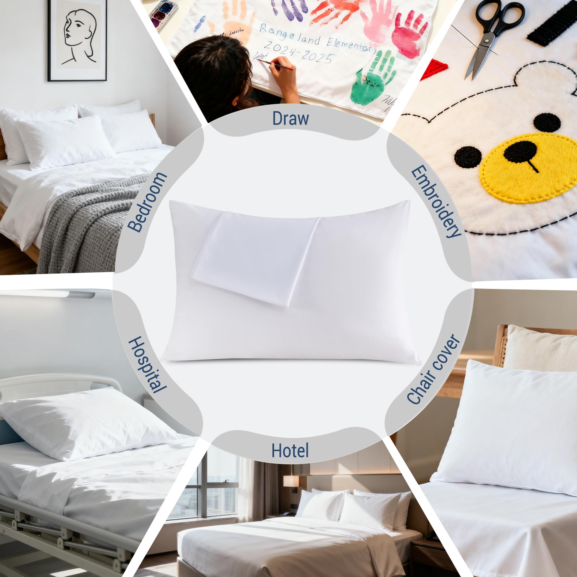 CULVE soft brushed microfiber texture provides skin-friendly comfort