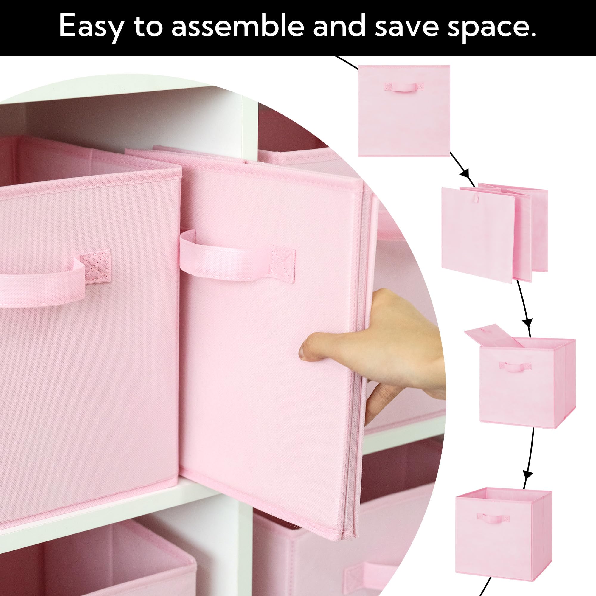 Cupic Cupid collapsible design saves space when not in use