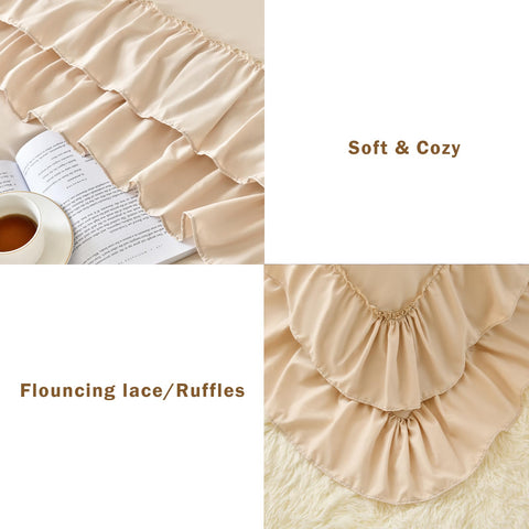 Cupocupa beige queen comforter season-ready lightweight warmth for all-year comfort.