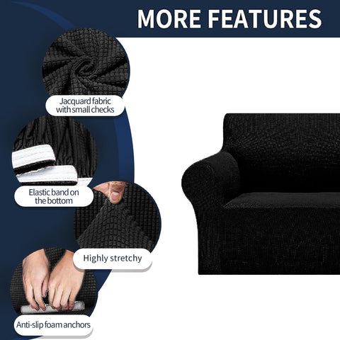 Cupuamon elastic-bottom design keeps cover snug on furniture