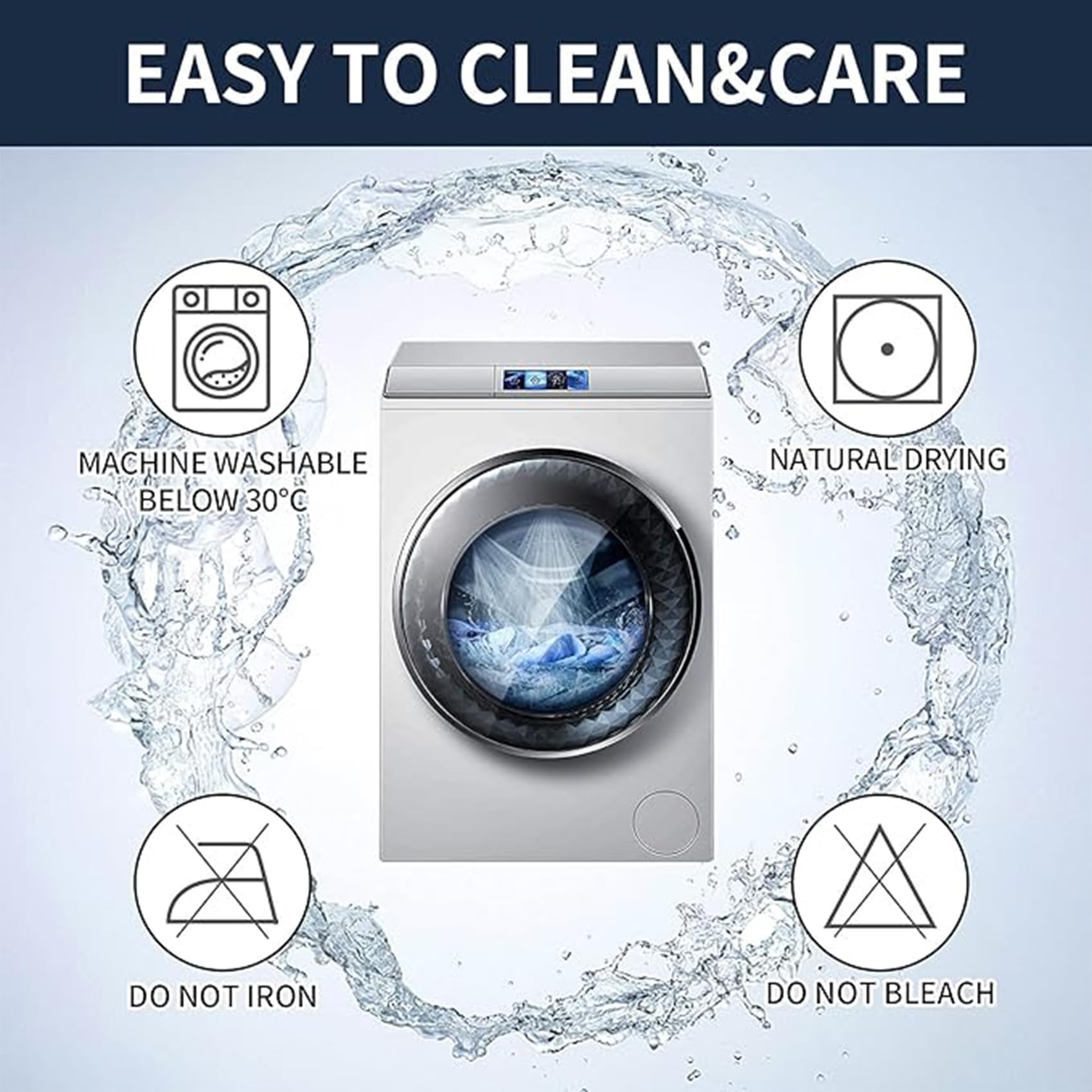 Cupuamon machine-washable slipcover simplifies cleaning after kids or pets