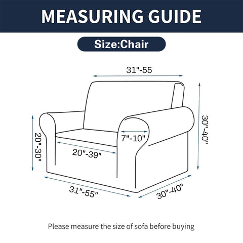 Cupuamon slipcover demonstrating elastic bottom for quick, secure seating.