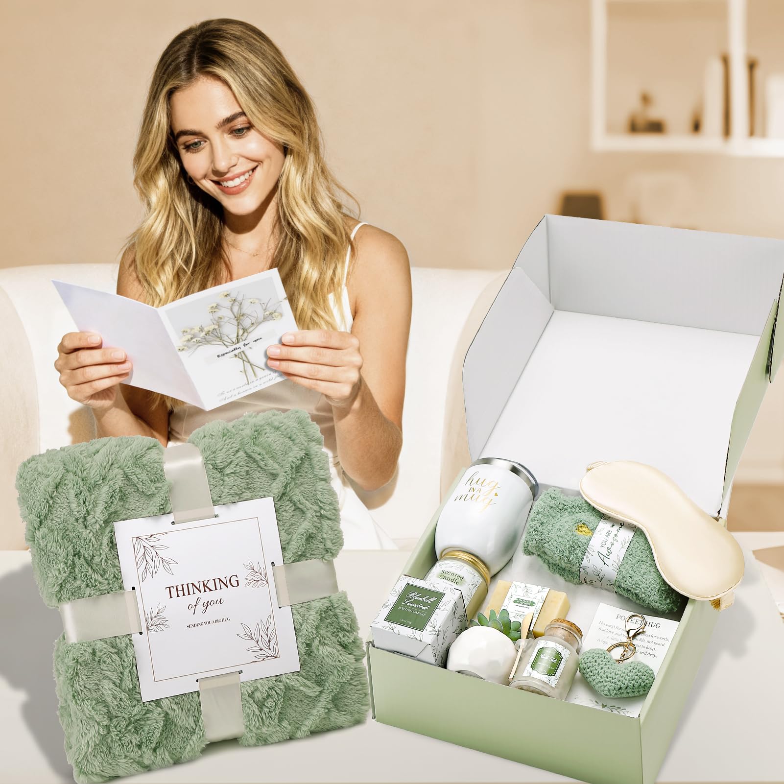 CuriBox fuzzy socks offer plush warmth for cozy at-home moments.