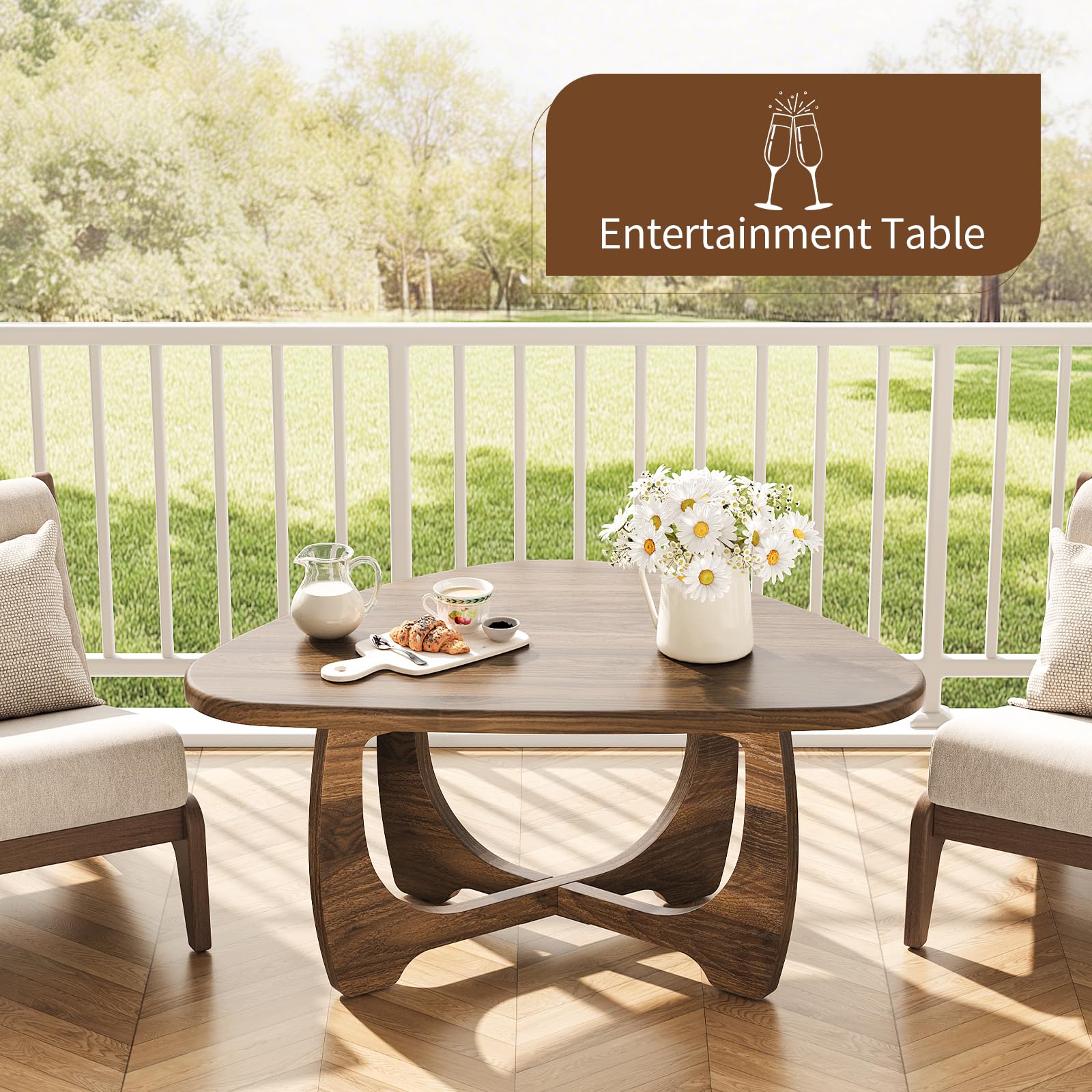 Curlaky coffee table easy assembly saves time with labeled parts