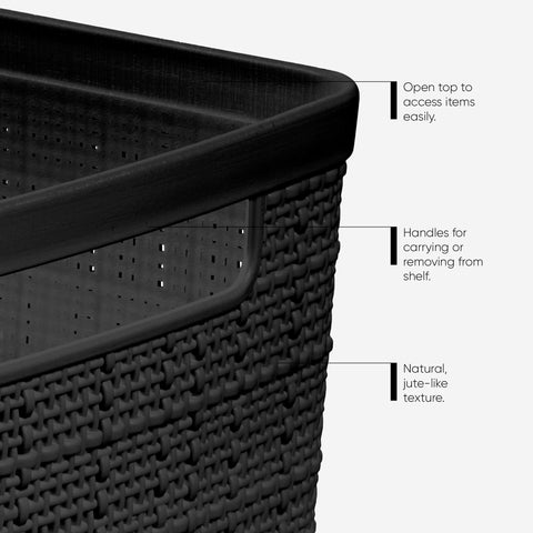 Curver XL 30.5L easy-clean resin surface ideal for busy homes