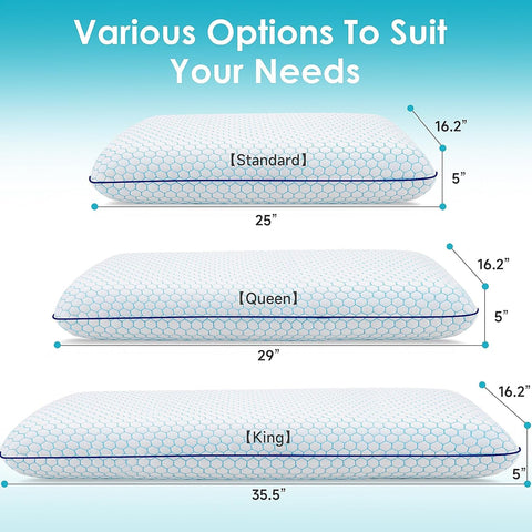 CushyOasis ergonomic design demonstrating foam adapting to neck curves for comfort.
