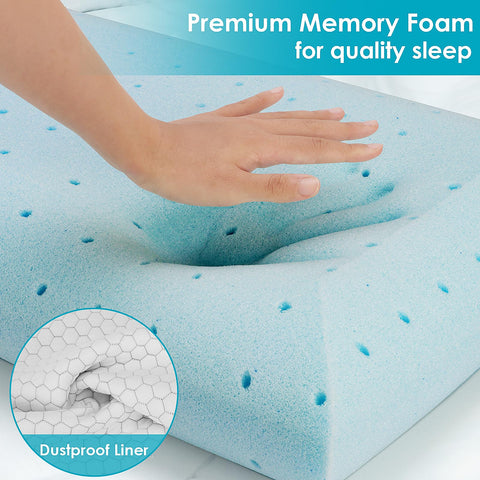 CushyOasis memory foam pillow supports back sleepers with steady, comfortable posture.