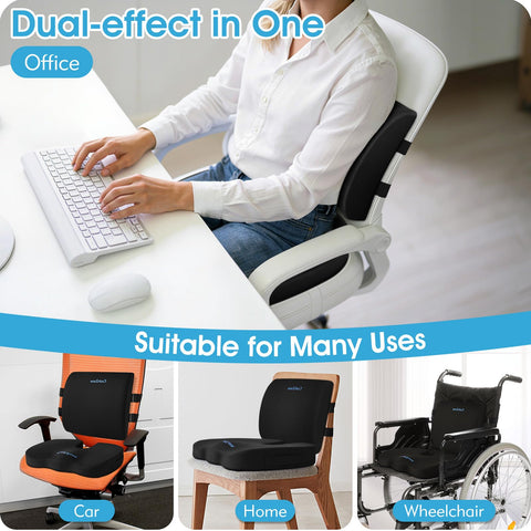 CushZone removable washable cover for quick cleaning after daily use
