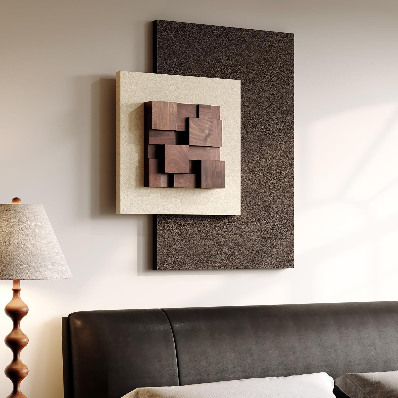 Cuspin wall art with matte finish is easy to hang and elegant.