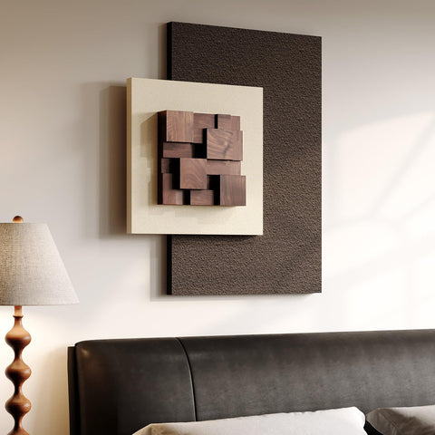 Cuspin wall art with matte finish is easy to hang and elegant.