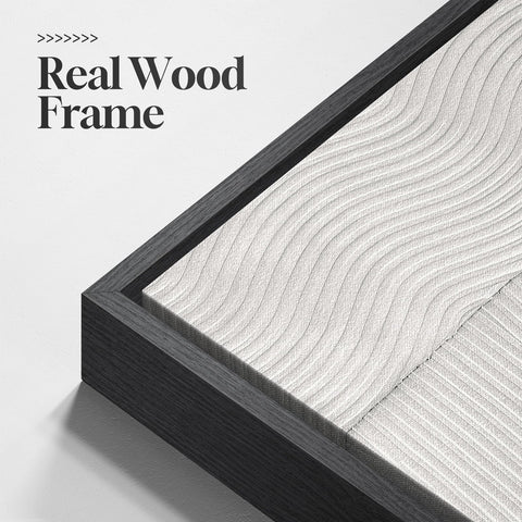 Cuspin sturdy black frame detail complements contemporary decor