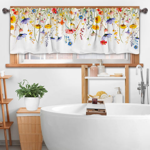 Cusugbaso 27x36 cafe curtain tiers provide flexible coverage