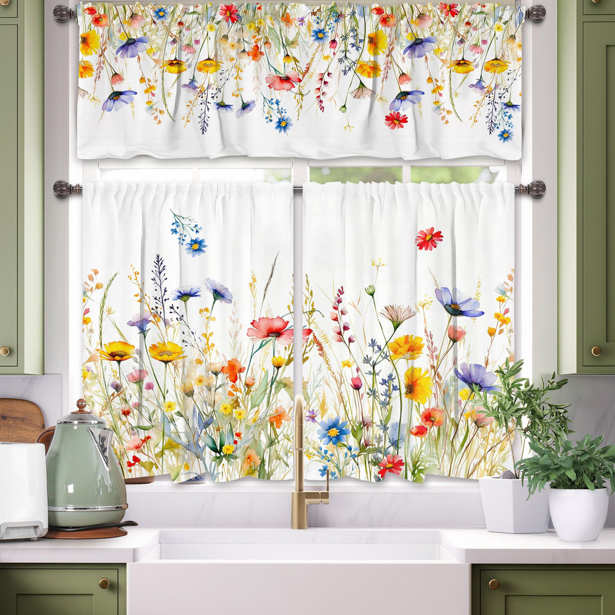Cusugbaso wildflower bouquet design brightens the kitchen and elevates mood