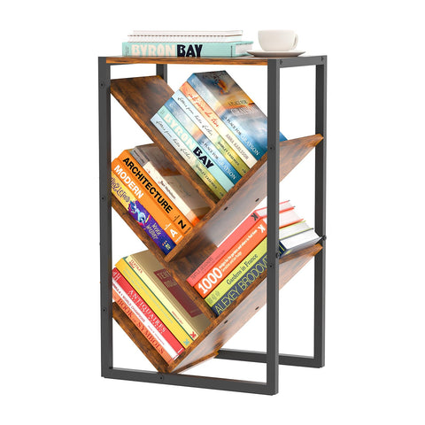 Cutogxon durable bookshelf supports up to 100 lb for versatile storage