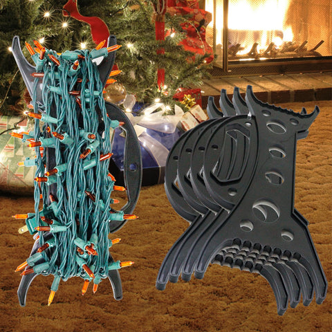 CXLHO all-purpose holiday storage for garlands, beads, and cords.