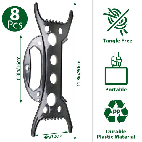 CXLHO ergonomic light holder with hooks keeps plugs secure during packing.