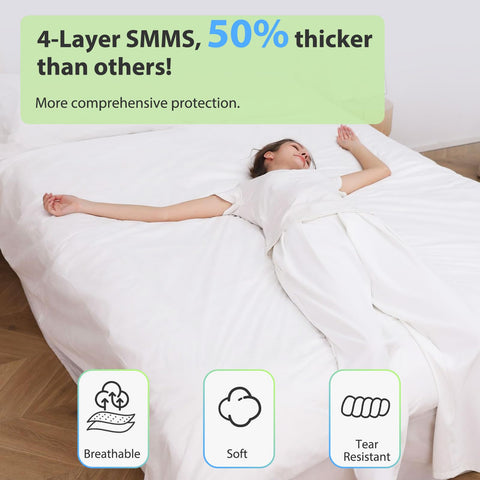 CxLoode breathable non-woven fabric, lightweight and skin-friendly disposable bedding