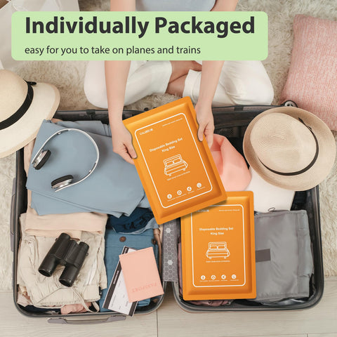 CxLoode individually wrapped sheets offer portable protection and cleanliness