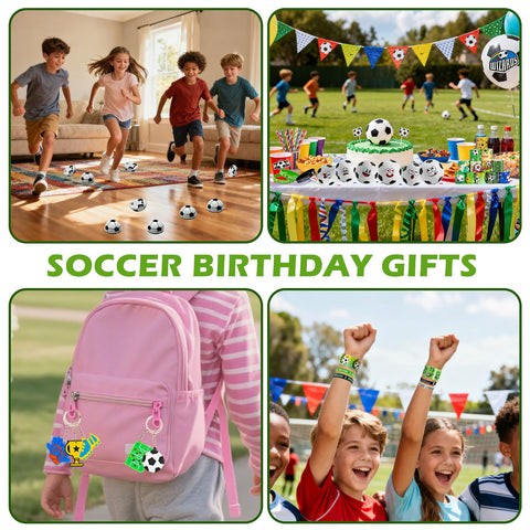 Cyclescrux soccer stickers to brighten bags and gear at events.