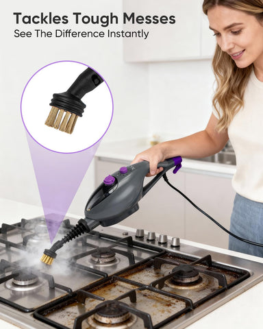 CYK steam mop flexible hose for tight corners and above-floor areas