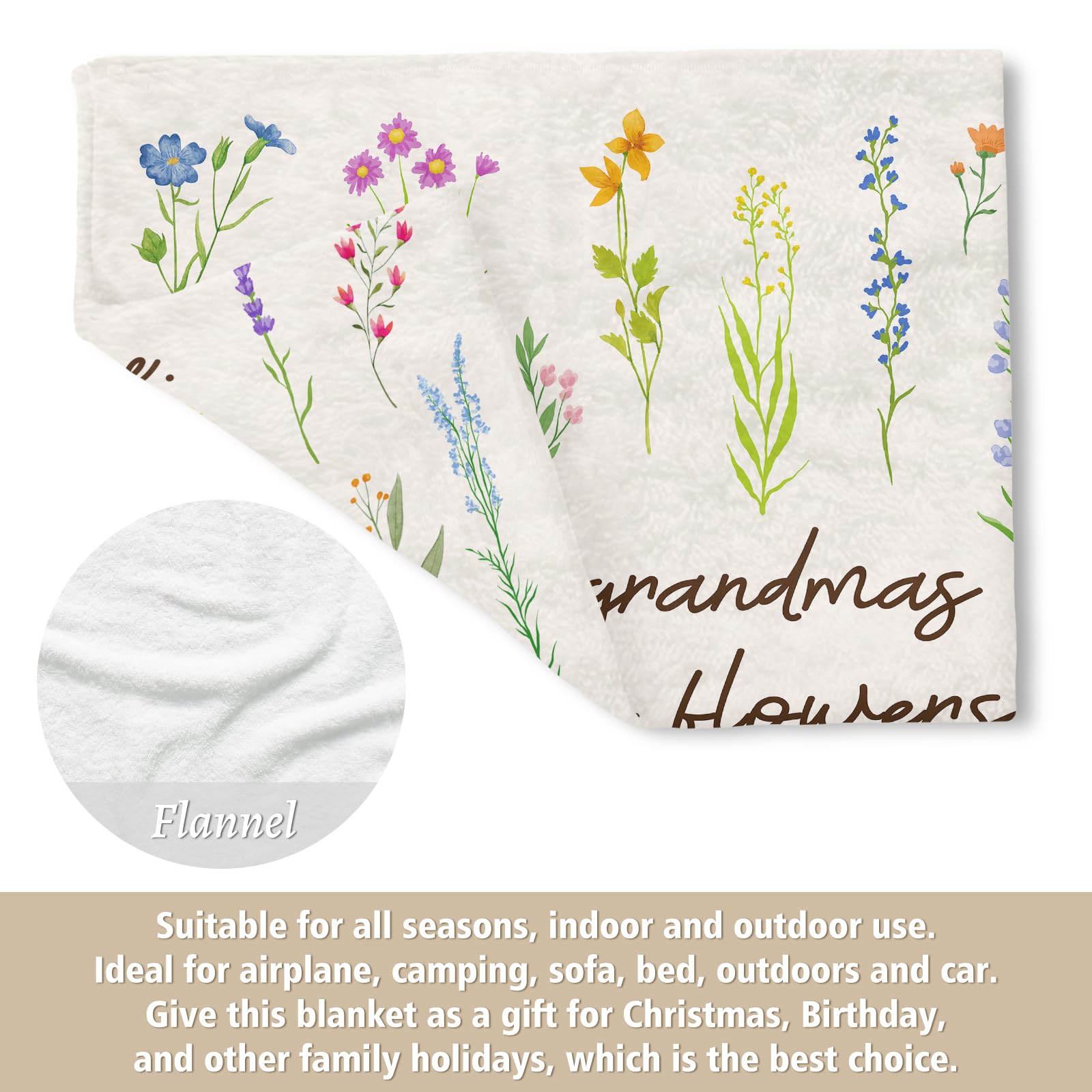 Cylitmer cream-background floral design enhances a cozy living space.