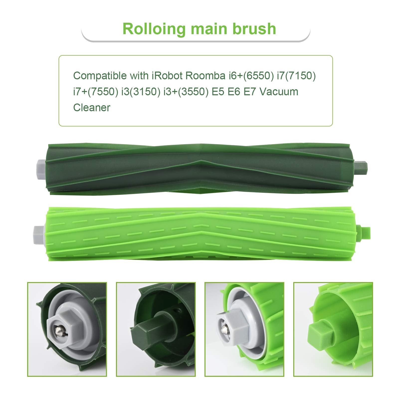 Cyorka Roomba filters pack for improved dust capture and suction efficiency.