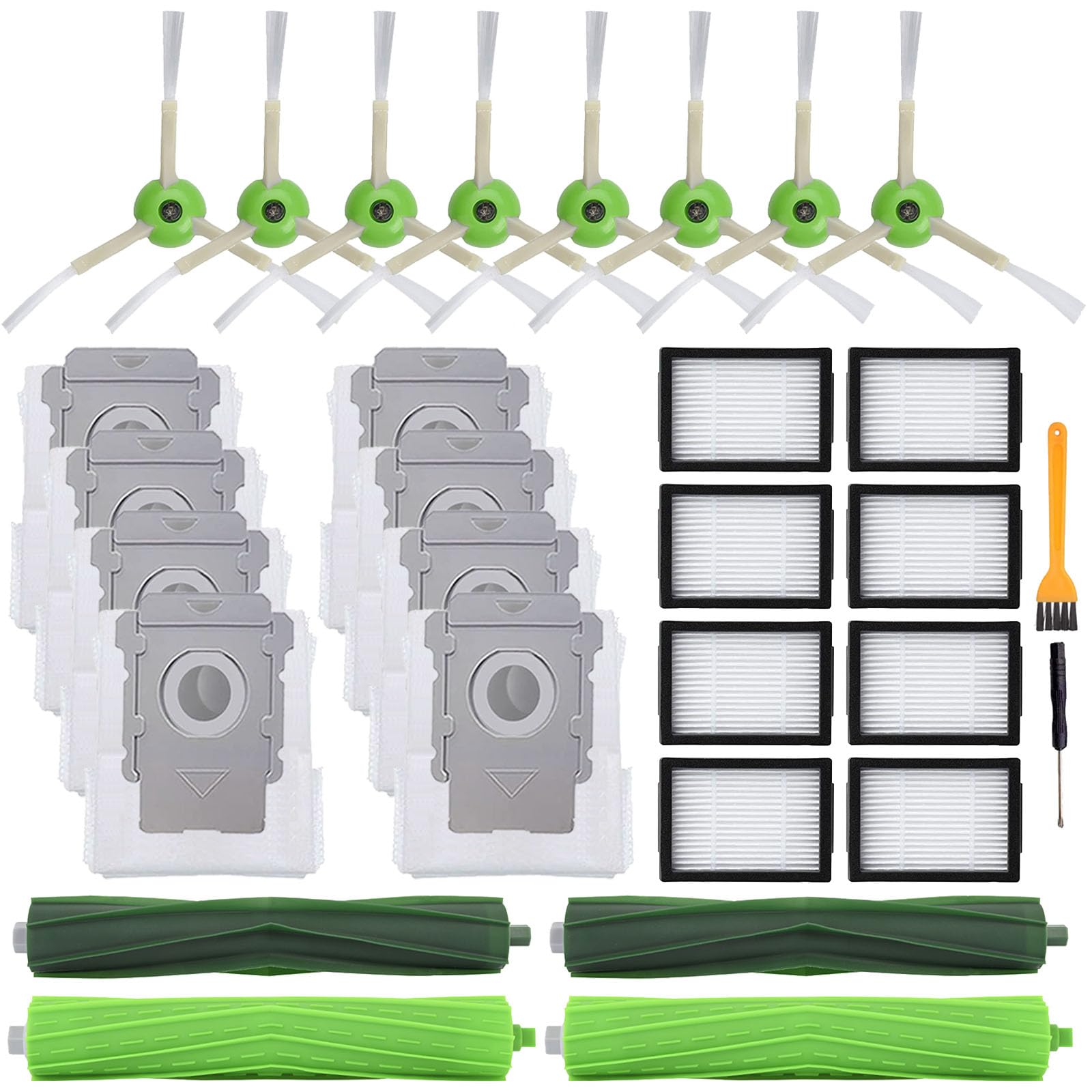 Cyorka Roomba roller brushes pack ready to refresh multi-surface cleaning performance.