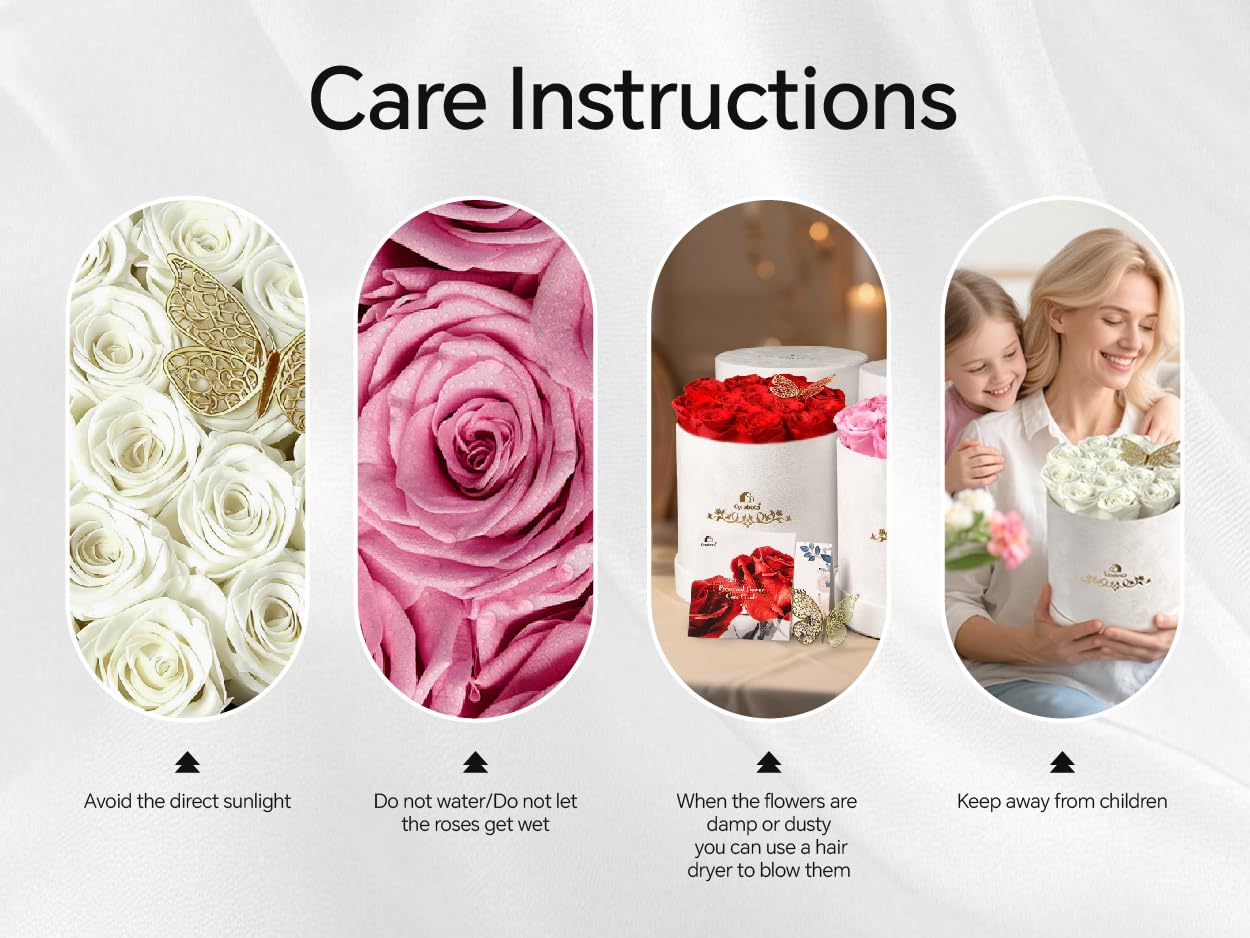 Cyrabota forever flowers idea for Mother's Day or anniversary