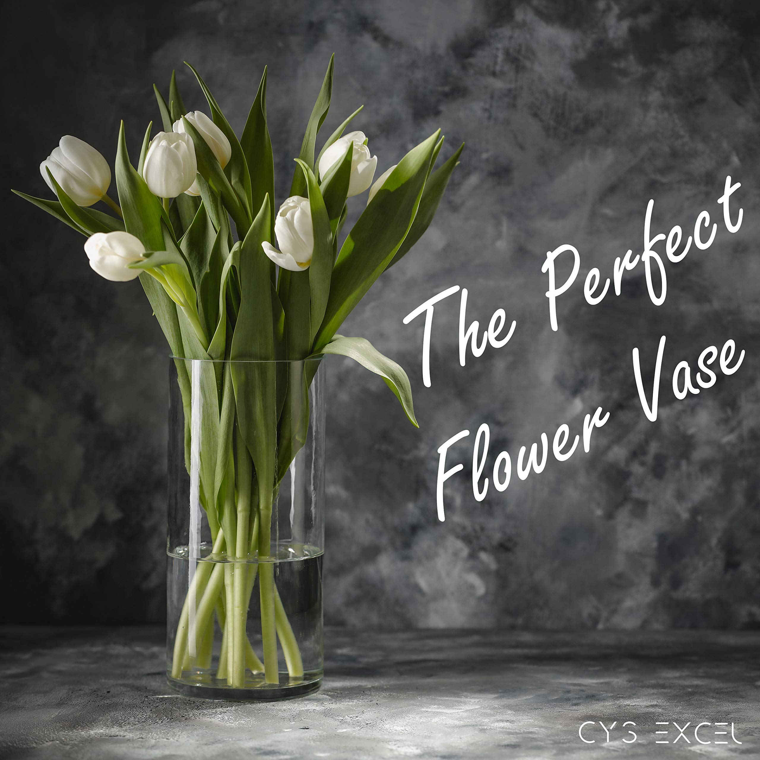 CYS EXCEL vase centerpiece on a dining table for stylish gatherings.