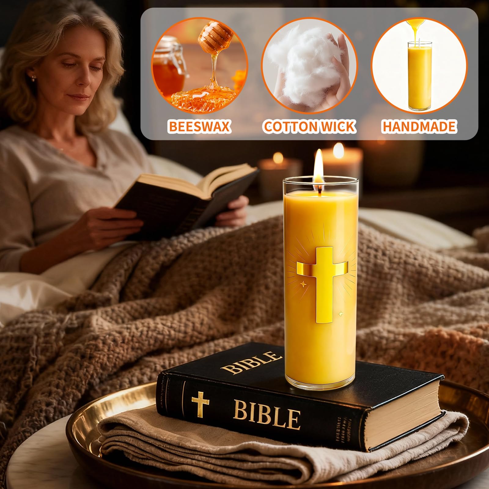 CYSEdge two-pack provides long devotion time with steady glow.